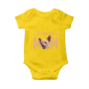 Proud Dog Mom Chihuahua Baby Onesie Mothers Day Lover Gift TS12 Daisy Print Your Wear
