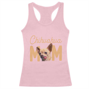 Proud Dog Mom Chihuahua Racerback Tank Top Mothers Day Lover Gift TS12 Light Pink Print Your Wear