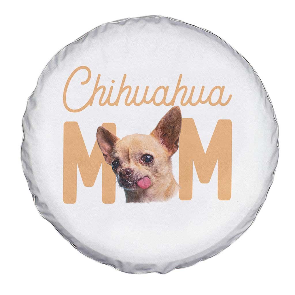 Proud Dog Mom Chihuahua Spare Tire Cover Mothers Day Lover Gift TS12 Print Your Wear