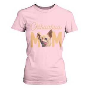 Proud Dog Mom Chihuahua T Shirt For Women Mothers Day Lover Gift TS12 Light Pink Print Your Wear