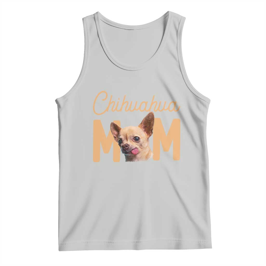 Proud Dog Mom Chihuahua Tank Top Mothers Day Lover Gift TS12 Ash Print Your Wear