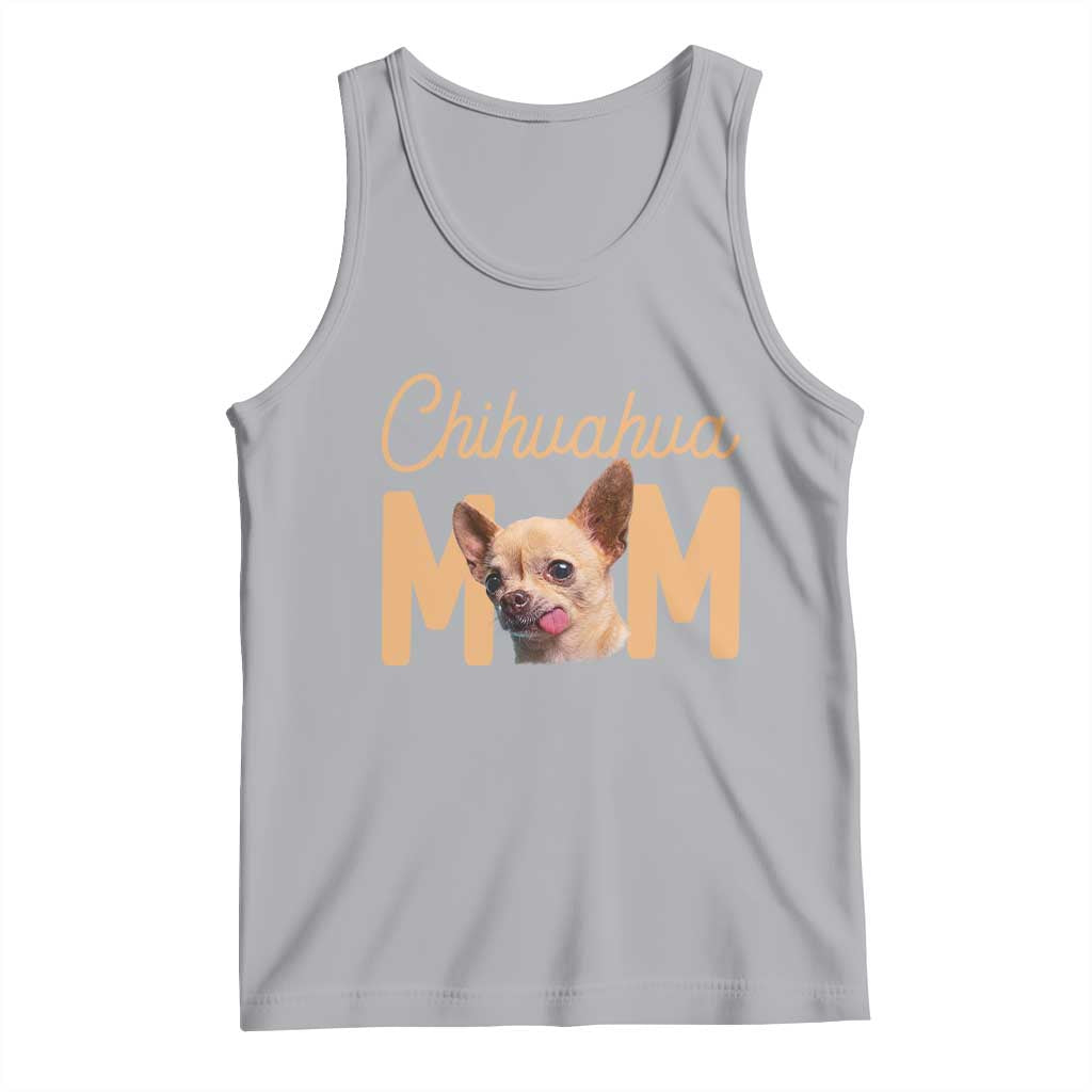 Proud Dog Mom Chihuahua Tank Top Mothers Day Lover Gift TS12 Athletic Heather Print Your Wear