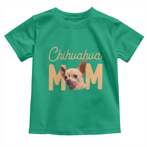 Proud Dog Mom Chihuahua Toddler T Shirt Mothers Day Lover Gift TS12 Irish Green Print Your Wear