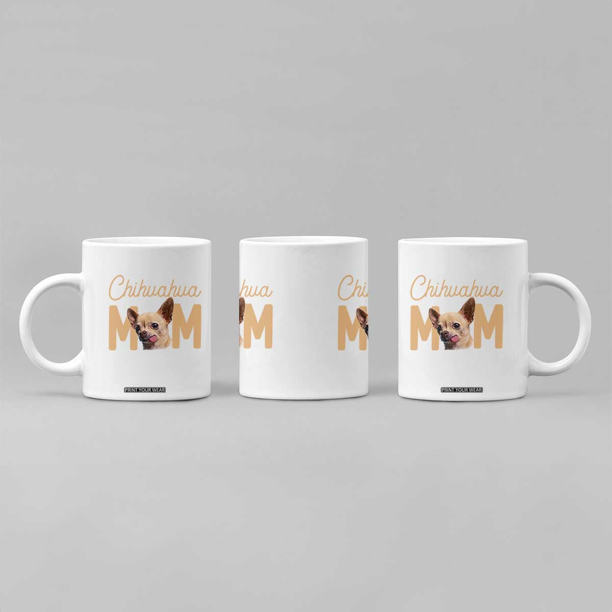 Proud Dog Mom Chihuahua Coffee Mug Mothers Day Lover Gift TS12 Print Your Wear