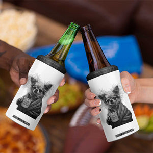Funny Chihuahua Coffee Lover 4 in 1 Can Cooler Tumbler Do Not Talk To Me Yet TS12 Print Your Wear