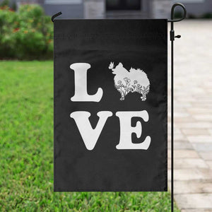 Love Pomeranian Garden Flag Cute Pom Dog Lover Gift TS12 Print Your Wear