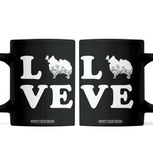 Love Pomeranian Coffee Mug Cute Pom Dog Lover Gift TS12 Black Print Your Wear