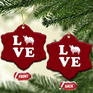 Love Pomeranian Ceramic Ornament Cute Pom Dog Lover Gift TS12 Print Your Wear