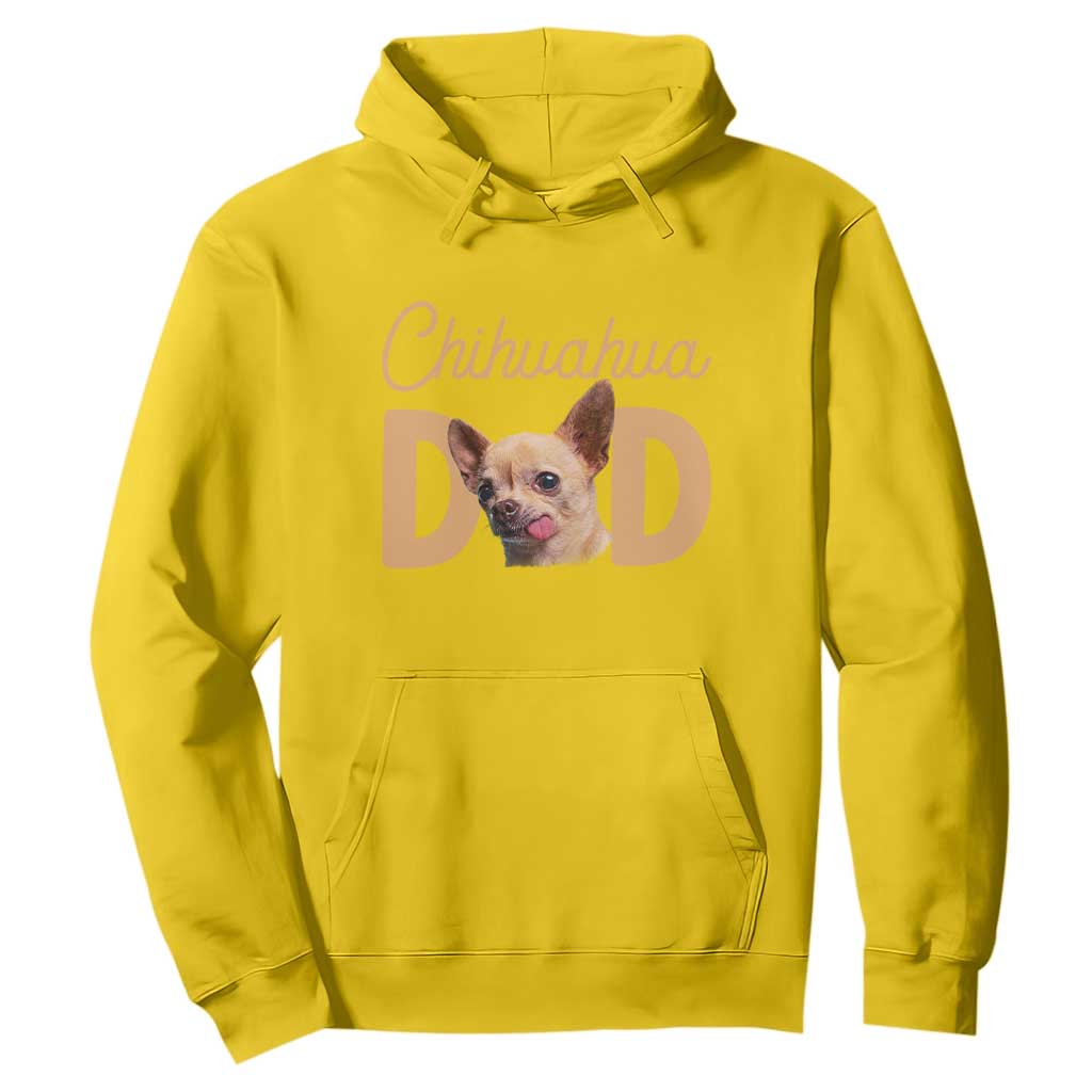 Proud Chihuahua Dad Hoodie Ankle Biter Dog Lover TS12 Daisy Print Your Wear
