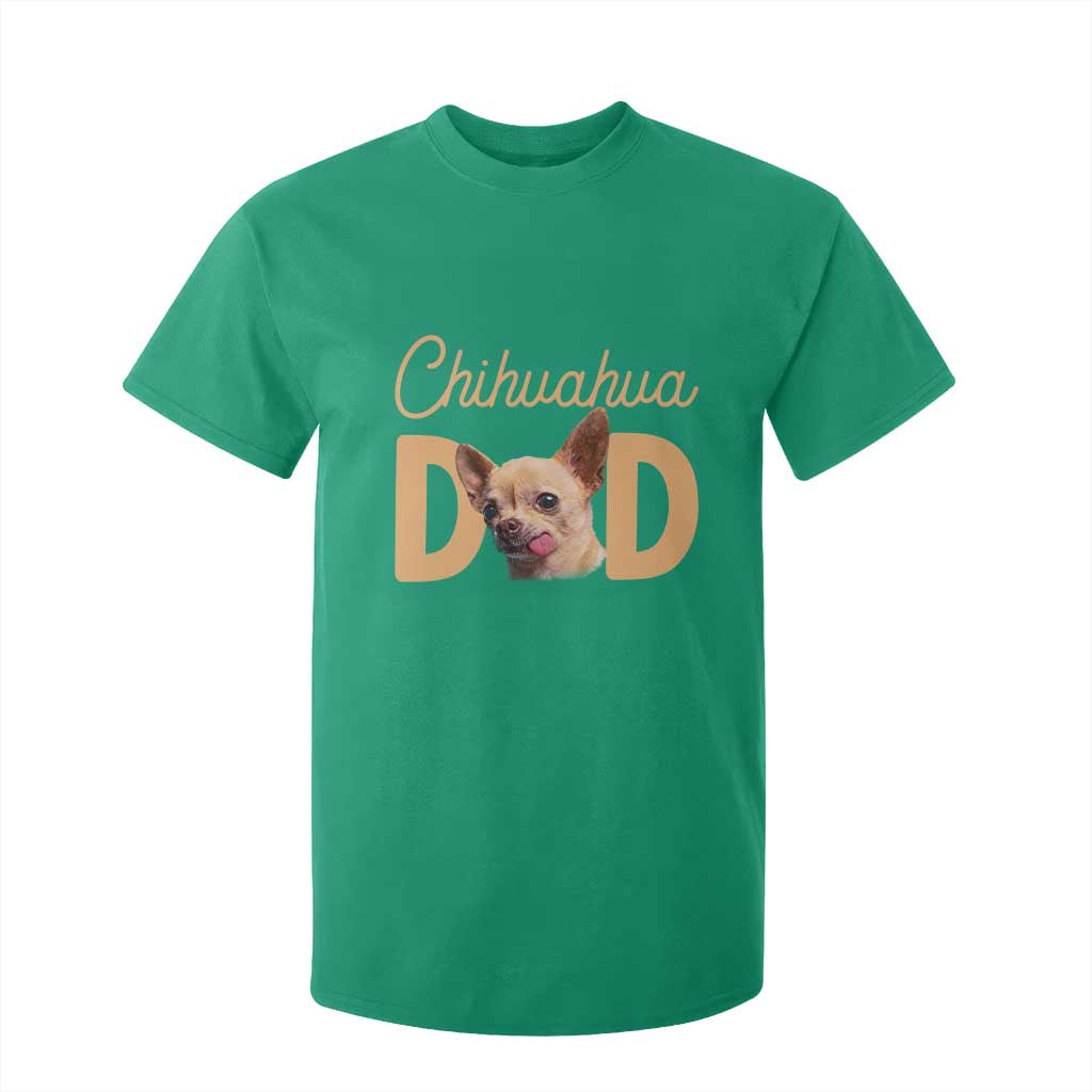 Proud Chihuahua Dad T Shirt For Kid Ankle Biter Dog Lover TS12 Irish Green Print Your Wear