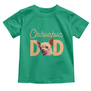 Proud Chihuahua Dad Toddler T Shirt Ankle Biter Dog Lover TS12 Irish Green Print Your Wear