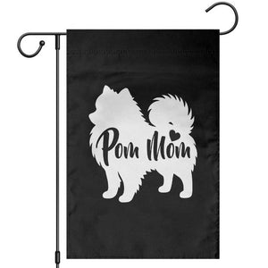 Proud Pom Mom Garden Flag Pomeranian Dog Lover Gift TS12 Black Print Your Wear