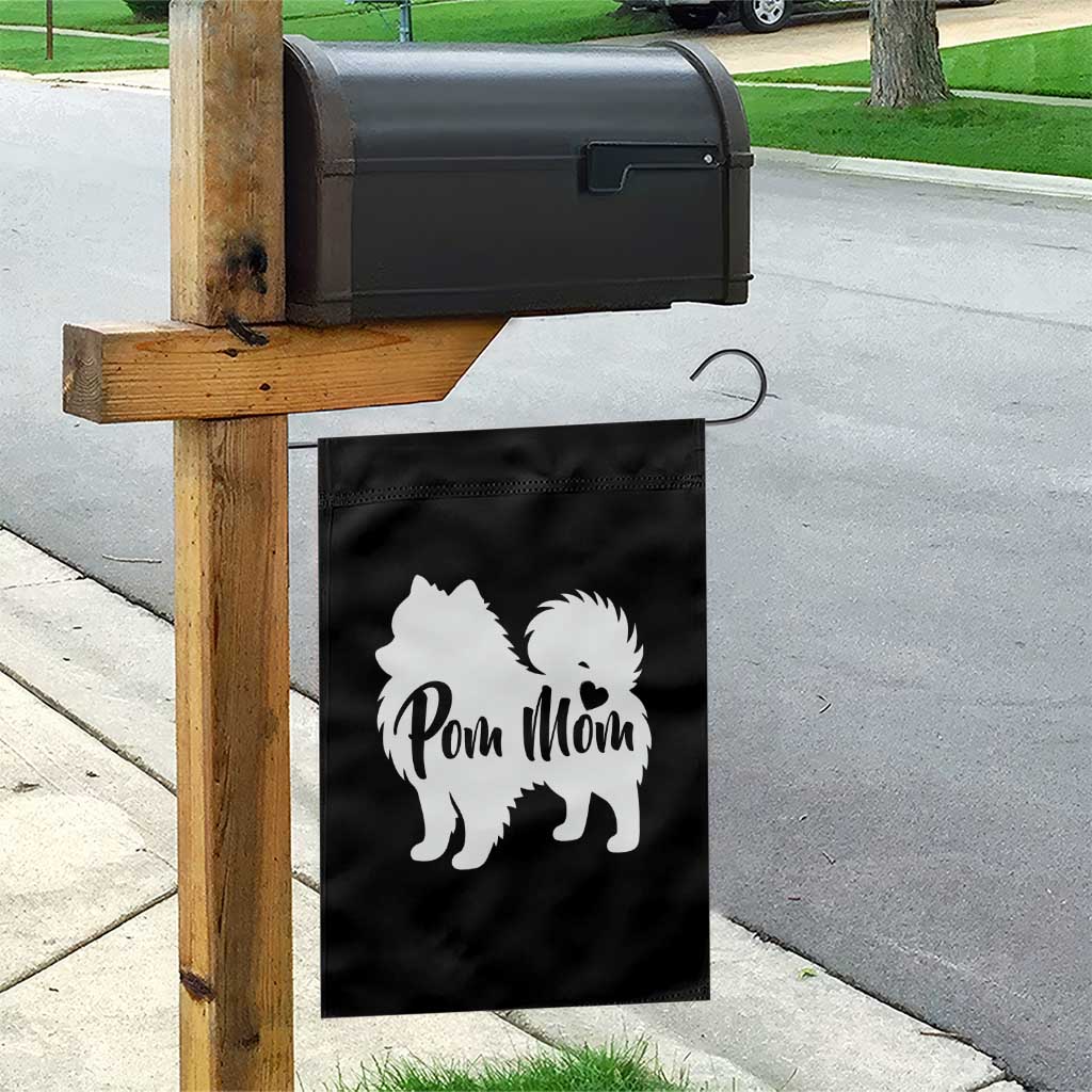 Proud Pom Mom Garden Flag Pomeranian Dog Lover Gift TS12 Print Your Wear