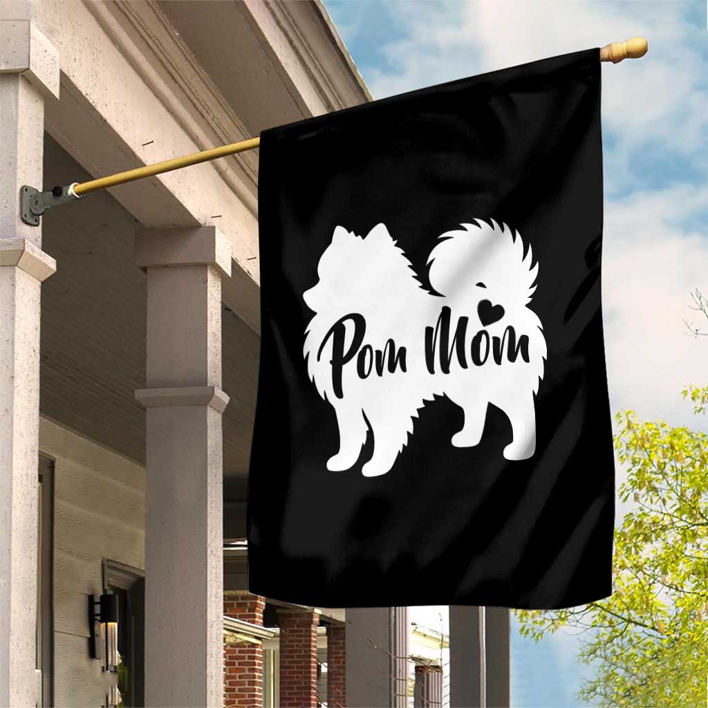 Proud Pom Mom Garden Flag Pomeranian Dog Lover Gift TS12 Print Your Wear