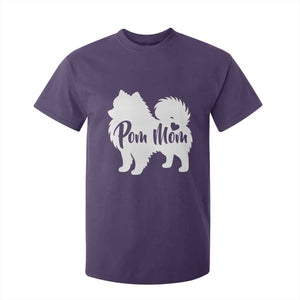 Proud Pom Mom T Shirt For Kid Pomeranian Dog Lover Gift TS12 Purple Print Your Wear