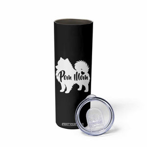 Proud Pom Mom Skinny Tumbler Pomeranian Dog Lover Gift TS12 Print Your Wear