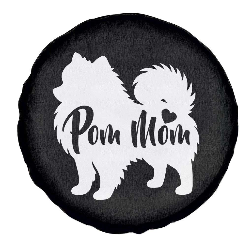 Proud Pom Mom Spare Tire Cover Pomeranian Dog Lover Gift TS12 Print Your Wear