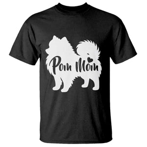 Proud Pom Mom T Shirt Pomeranian Dog Lover Gift TS12 Black Print Your Wear