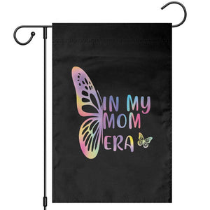 In My Mom Era Garden Flag Colorful Butterfly Mothers Day Gift TS12 Black Print Your Wear