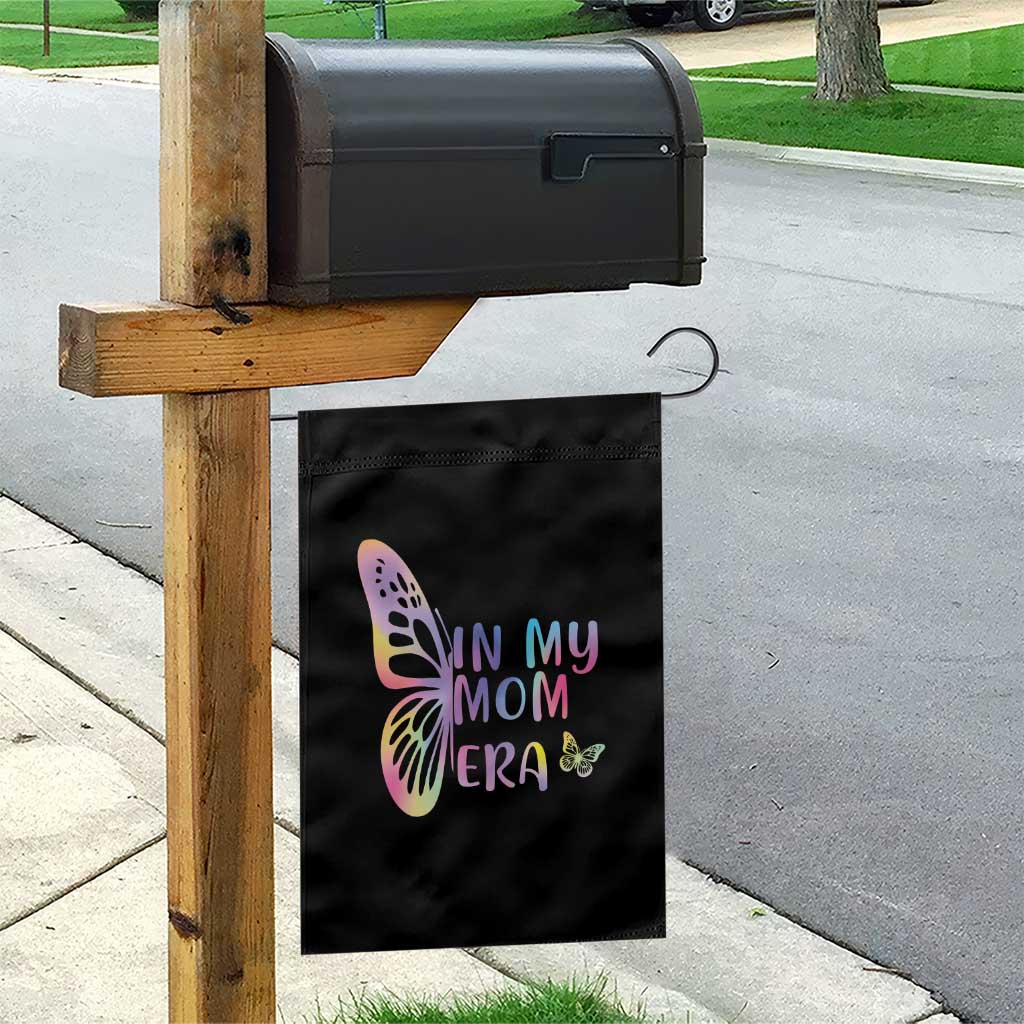 In My Mom Era Garden Flag Colorful Butterfly Mothers Day Gift TS12 Print Your Wear