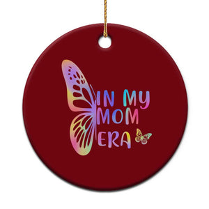 In My Mom Era Ceramic Ornament Colorful Butterfly Mothers Day Gift TS12 1pc Red Print Your Wear