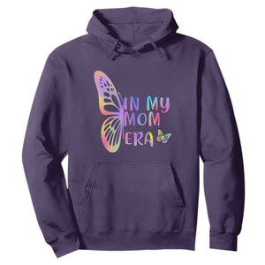 In My Mom Era Hoodie Colorful Butterfly Mothers Day Gift TS12 Purple Print Your Wear