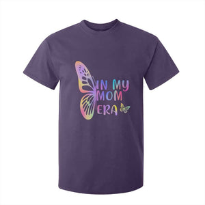In My Mom Era T Shirt For Kid Colorful Butterfly Mothers Day Gift TS12 Purple Print Your Wear