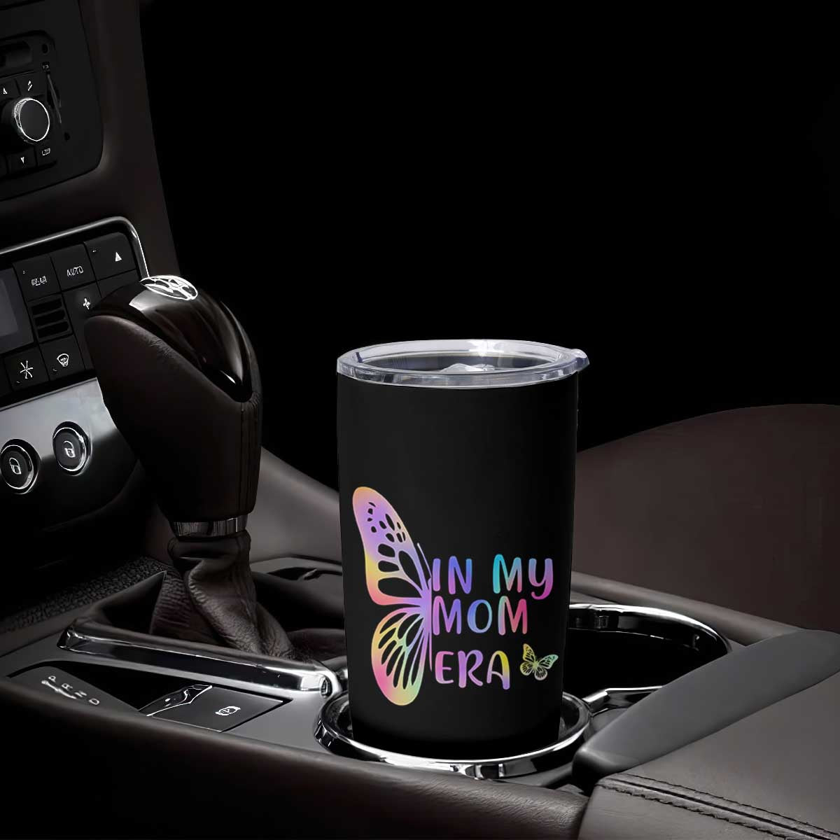 In My Mom Era Tumbler Cup Colorful Butterfly Mothers Day Gift TS12 Print Your Wear