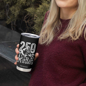 250 Years Strong Bigfoot Guitar Tumbler Cup USA 250th Anniversary Gift TS12 Print Your Wear