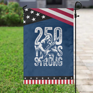 250 Years Strong Bigfoot Guitar Patriotic Garden Flag USA 250th Anniversary Gift TS12 Classic Blue Black Print Your Wear