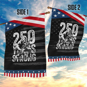 250 Years Strong Bigfoot Guitar Patriotic Garden Flag USA 250th Anniversary Gift TS12 Print Your Wear