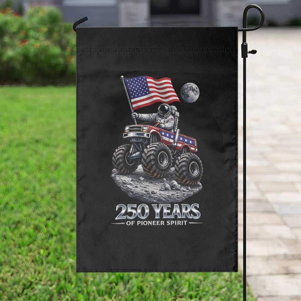 Astronaut 250 Years Of Pioneer Spirit Garden Flag USA 250th Anniversary TS12 Print Your Wear