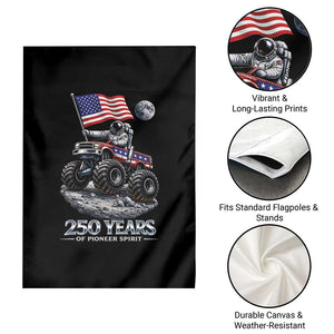 Astronaut 250 Years Of Pioneer Spirit Garden Flag USA 250th Anniversary TS12 Print Your Wear