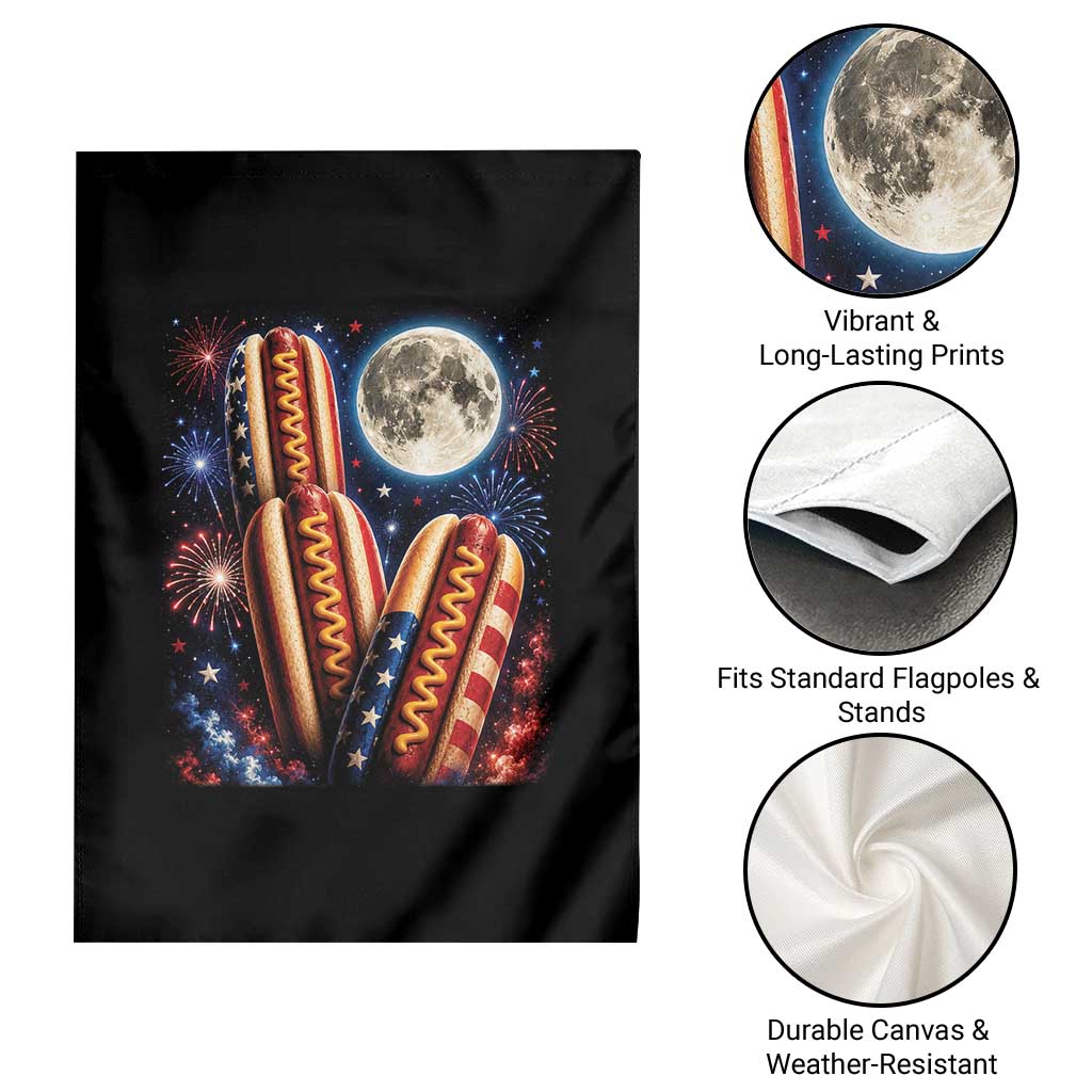 4th Of July Hotdog Fireworks Garden Flag American Food Lovers TS12 Print Your Wear