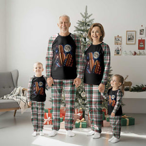 4th Of July Hotdog Fireworks Plaid Pajama Set American Food Lovers TS12 Christmas Plaid Print Your Wear