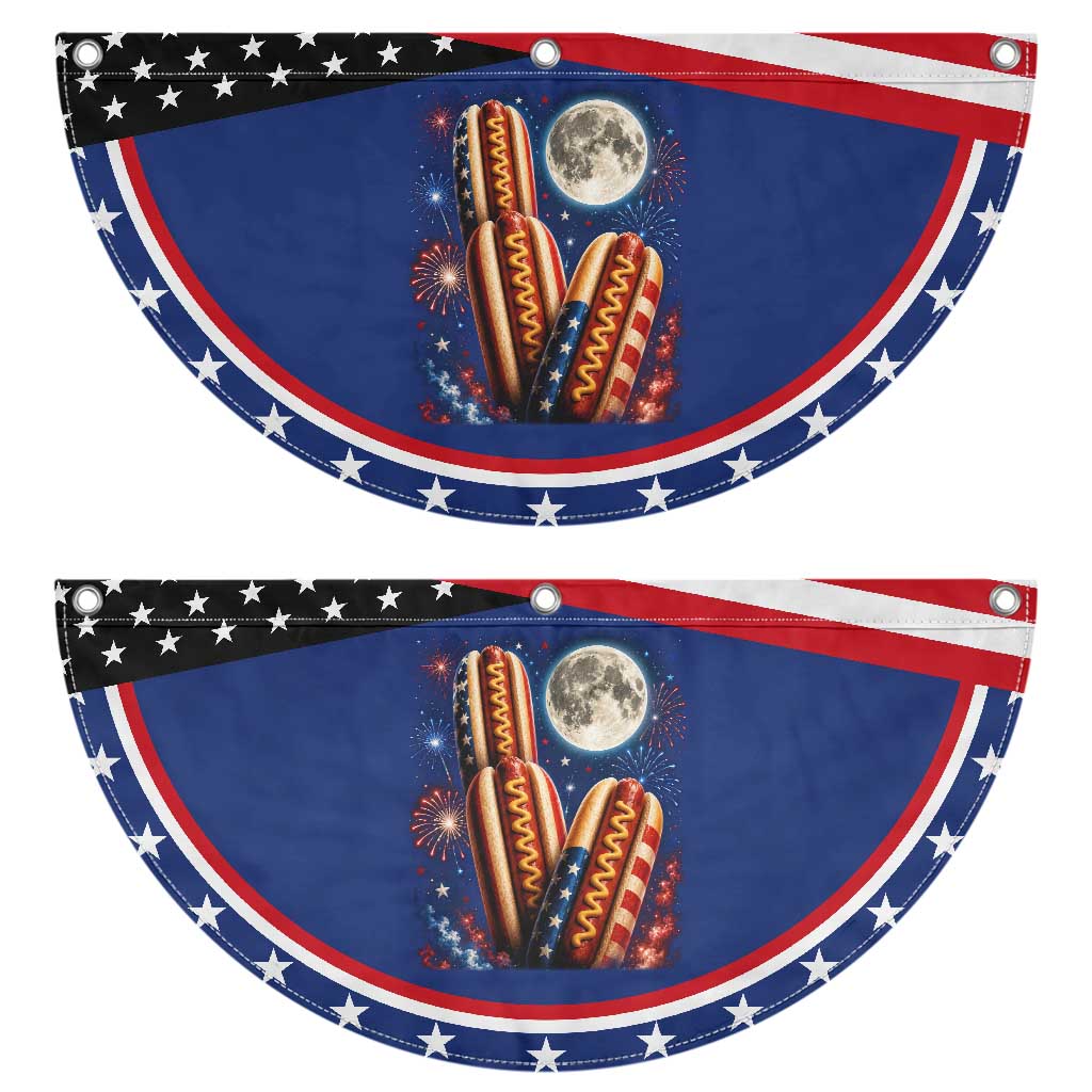 4th Of July Hotdog Fireworks Patriotic Fan Flag American Food Lovers TS12 2pcs pack Classic Navy Print Your Wear