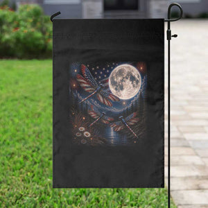 American Flag Dragonfly Patriotic 4th Of July Garden Flag TS12 Print Your Wear