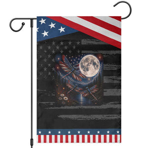 Red White And Blue Dragonfly Patriotic Garden Flag 4th Of July Nature Lover Gift TS12 Distressed Black Blue Print Your Wear