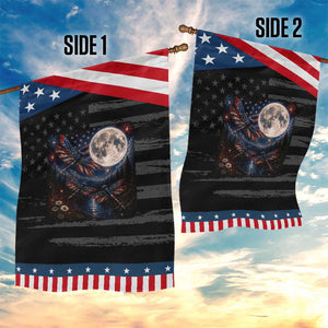 Red White And Blue Dragonfly Patriotic Garden Flag 4th Of July Nature Lover Gift TS12 Print Your Wear