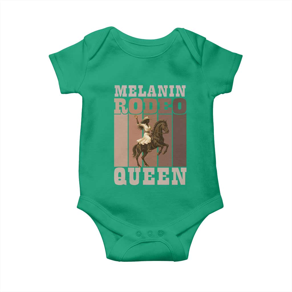African American Cowgirl Baby Onesie Melanin Rodeo Queen Western Country TS12 Irish Green Print Your Wear