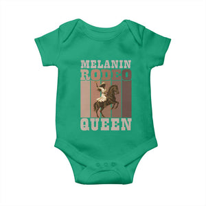 African American Cowgirl Baby Onesie Melanin Rodeo Queen Western Country TS12 Irish Green Print Your Wear