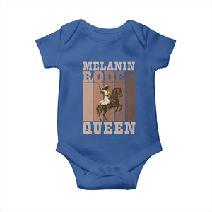 African American Cowgirl Baby Onesie Melanin Rodeo Queen Western Country TS12 Royal Blue Print Your Wear