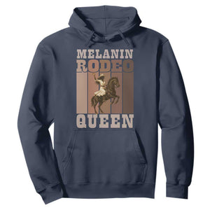 African American Cowgirl Hoodie Melanin Rodeo Queen Western Country TS12 Navy Print Your Wear