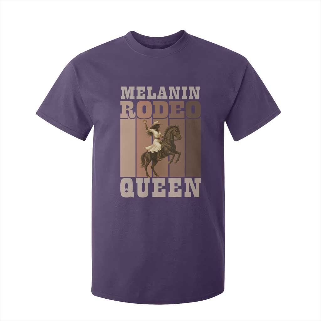 African American Cowgirl T Shirt For Kid Melanin Rodeo Queen Western Country TS12 Purple Print Your Wear