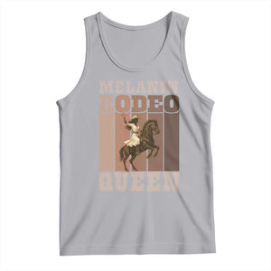 African American Cowgirl Tank Top Melanin Rodeo Queen Western Country TS12 Athletic Heather Print Your Wear