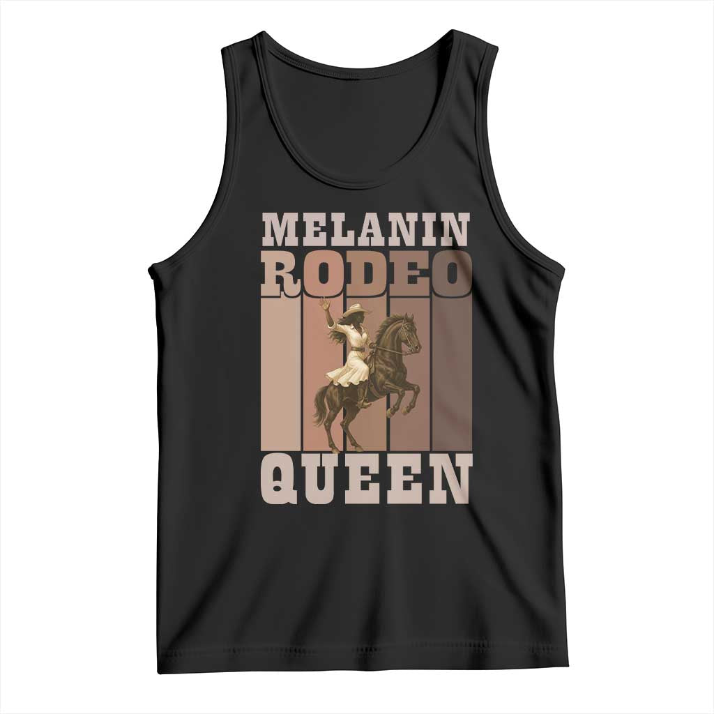 African American Cowgirl Tank Top Melanin Rodeo Queen Western Country TS12 Black Print Your Wear