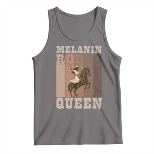 African American Cowgirl Tank Top Melanin Rodeo Queen Western Country TS12 Deep Heather Print Your Wear