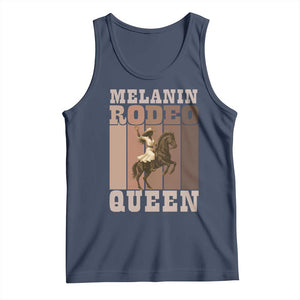 African American Cowgirl Tank Top Melanin Rodeo Queen Western Country TS12 Navy Print Your Wear