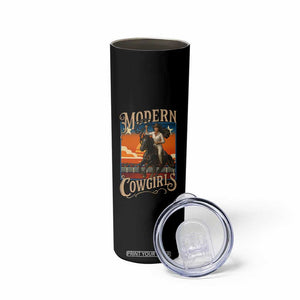 Modern Cowgirls Skinny Tumbler American Woman Western Rodeo TS12 Print Your Wear