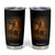 Patriotic Cowboy Tumbler Cup American Bucking Bull Rider USA Rodeo Art TS12 Black Print Your Wear
